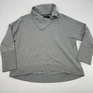 Victoria's Secret Funnel Neck‎ Pullover Elbow Patch Sweatshirt Size M/M